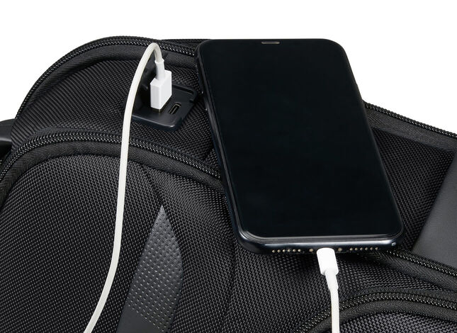 Två inbyggda USB-portar